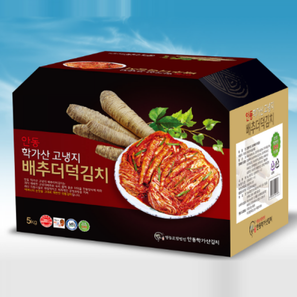 학가산김치&예조청 본사 학가산 고냉지배추 더덕김치 5Kg