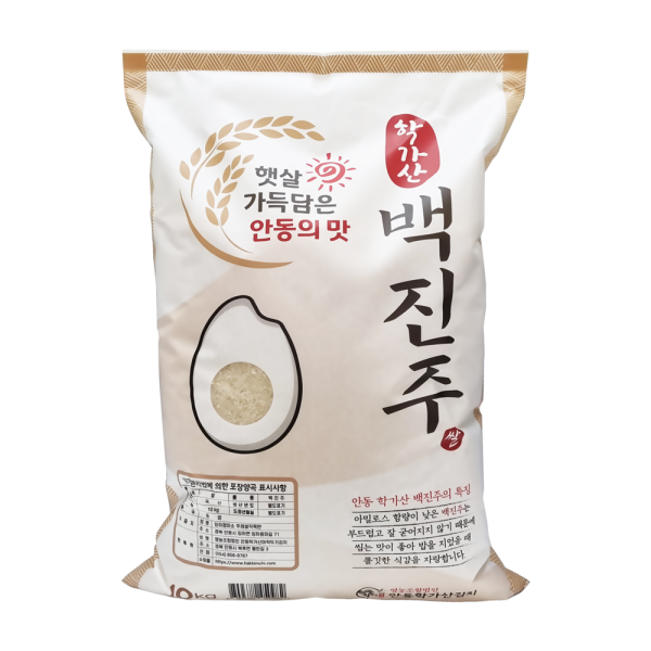 학가산김치&예조청 본사 학가산 백진주쌀 10kg